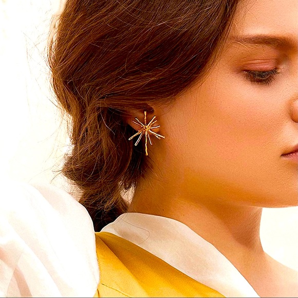 🍒3/$30 New Celestial Starburst Earrings - Picture 2 of 5